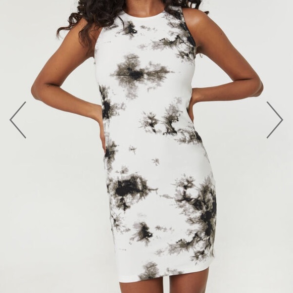 Ardene -Women’s Bodycon Tie-Dye Mini Dress - XS - Picture 1 of 8